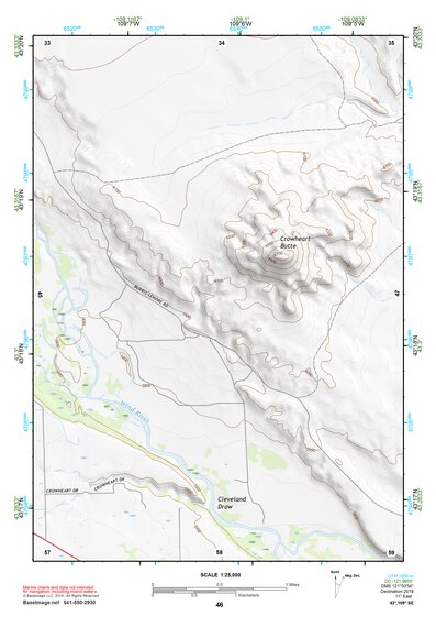 43109SE Page 46 Gannett Peak Topo Preview 1