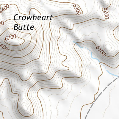 43109SE Page 46 Gannett Peak Topo Preview 3