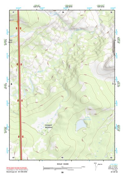 43109SE Page 50 Gannett Peak Topo Preview 1