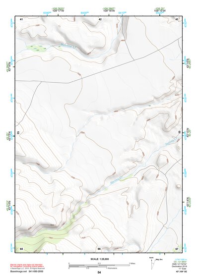 43109SE Page 54 Gannett Peak Topo Preview 1