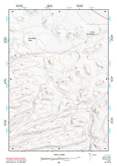 43109SE Page 57 Gannett Peak Topo Preview 1