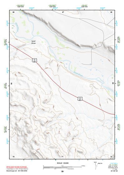 43109SE Page 59 Gannett Peak Topo Preview 1