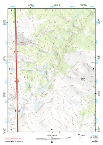 43109SE Page 62 Gannett Peak Topo Preview 1