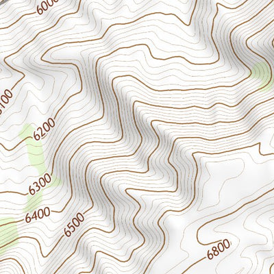 43109SE Page 70 Gannett Peak Topo Preview 3