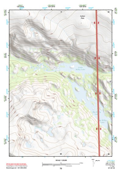43109SE Page 73 Gannett Peak Topo Preview 1