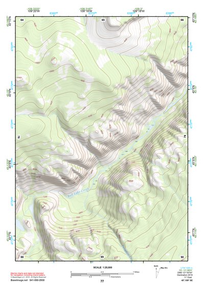 43109SE Page 77 Gannett Peak Topo Preview 1