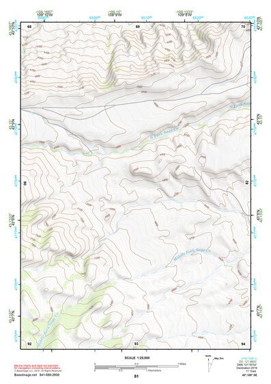 43109SE Page 81 Gannett Peak Topo Preview 1