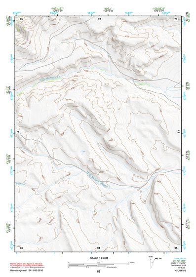 43109SE Page 82 Gannett Peak Topo Preview 1