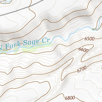 43109SE Page 82 Gannett Peak Topo Preview 3