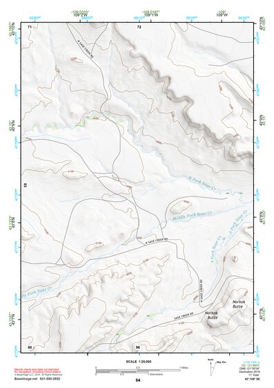 43109SE Page 84 Gannett Peak Topo Preview 1