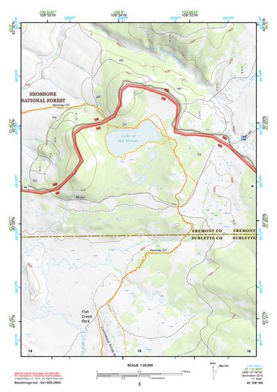 43109SW Page 3 Gannett Peak Topo Preview 1