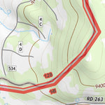 43109SW Page 3 Gannett Peak Topo Preview 3