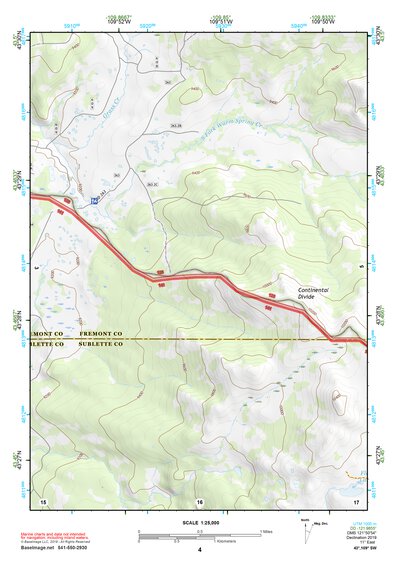 43109SW Page 4 Gannett Peak Topo Preview 1