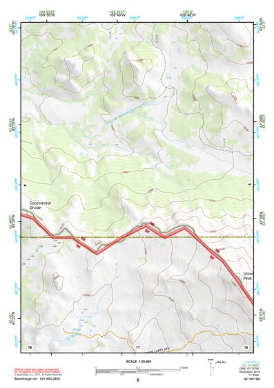 43109SW Page 5 Gannett Peak Topo Preview 1
