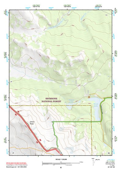 43109SW Page 6 Gannett Peak Topo Preview 1