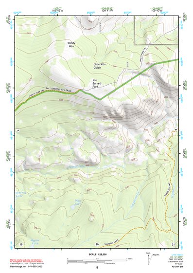 43109SW Page 8 Gannett Peak Topo Preview 1