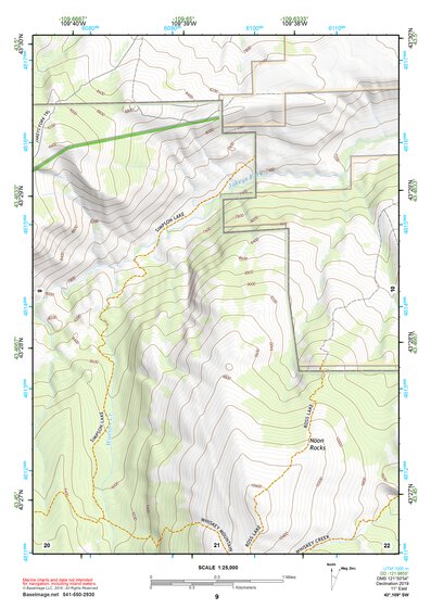 43109SW Page 9 Gannett Peak Topo Preview 1