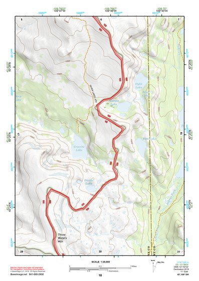 43109SW Page 18 Gannett Peak Topo Preview 1