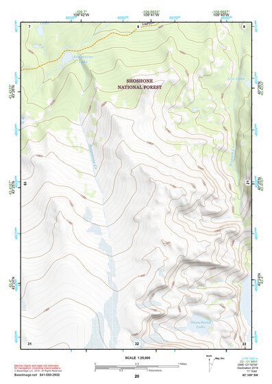 43109SW Page 20 Gannett Peak Topo Preview 1