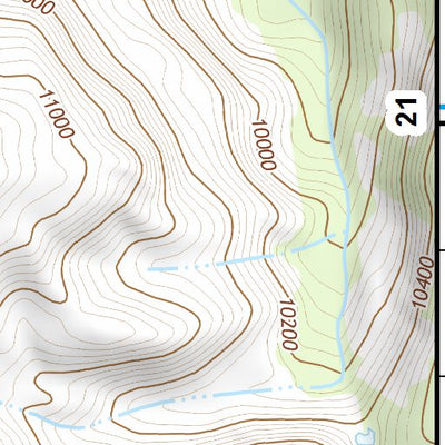 43109SW Page 20 Gannett Peak Topo Preview 3