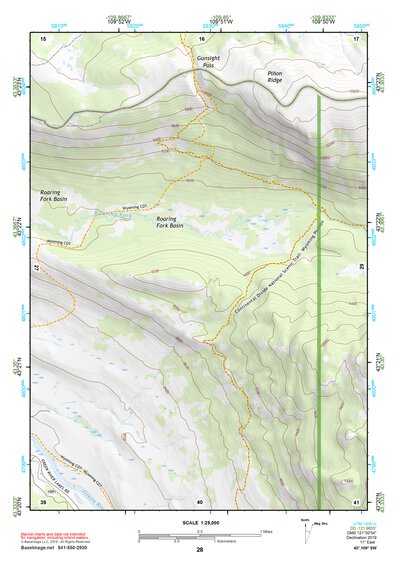 43109SW Page 28 Gannett Peak Topo Preview 1