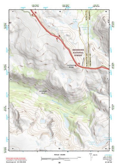 43109SW Page 30 Gannett Peak Topo Preview 1