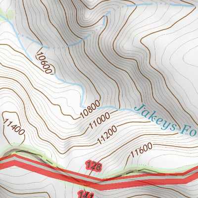 43109SW Page 31 Gannett Peak Topo Preview 3