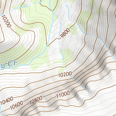 43109SW Page 34 Gannett Peak Topo Preview 3