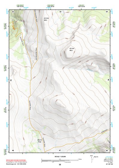 43109SW Page 35 Gannett Peak Topo Preview 1