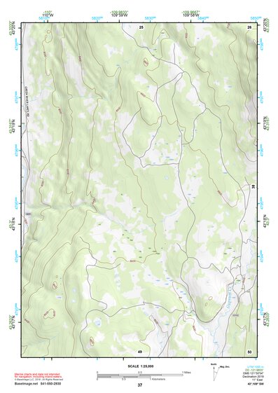 43109SW Page 37 Gannett Peak Topo Preview 1