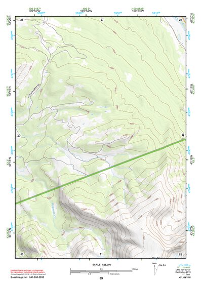 43109SW Page 39 Gannett Peak Topo Preview 1