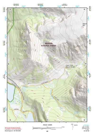 43109SW Page 41 Gannett Peak Topo Preview 1