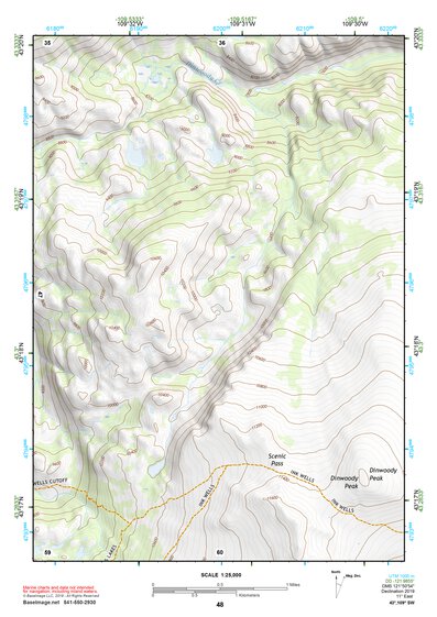 43109SW Page 48 Gannett Peak Topo Preview 1