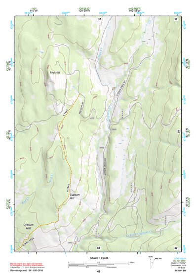 43109SW Page 49 Gannett Peak Topo Preview 1