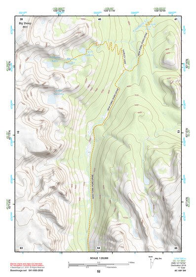 43109SW Page 52 Gannett Peak Topo Preview 1