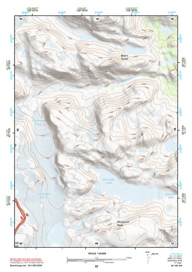 43109SW Page 57 Gannett Peak Topo Preview 1