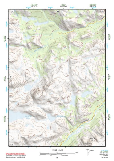 43109SW Page 58 Gannett Peak Topo Preview 1