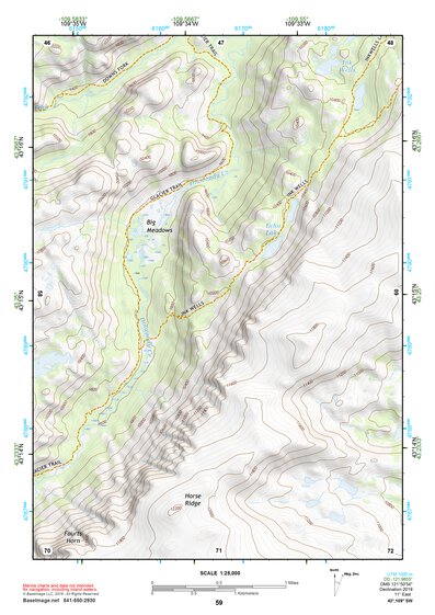 43109SW Page 59 Gannett Peak Topo Preview 1