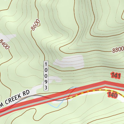 43109SW Page 61 Gannett Peak Topo Preview 3