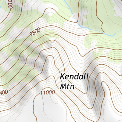 43109SW Page 63 Gannett Peak Topo Preview 3