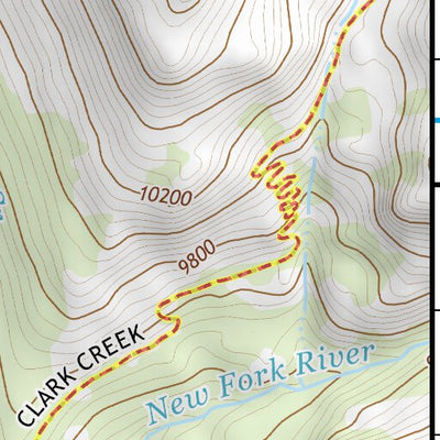 43109SW Page 64 Gannett Peak Topo Preview 3