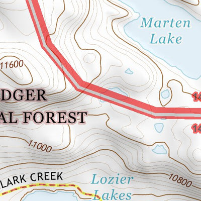 43109SW Page 65 Gannett Peak Topo Preview 2