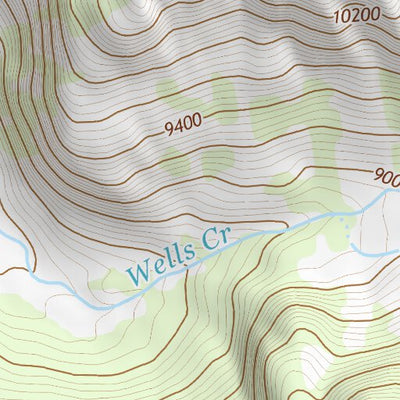 43109SW Page 67 Gannett Peak Topo Preview 2
