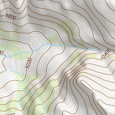 43109SW Page 67 Gannett Peak Topo Preview 3