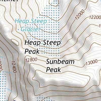 43109SW Page 70 Gannett Peak Topo Preview 3