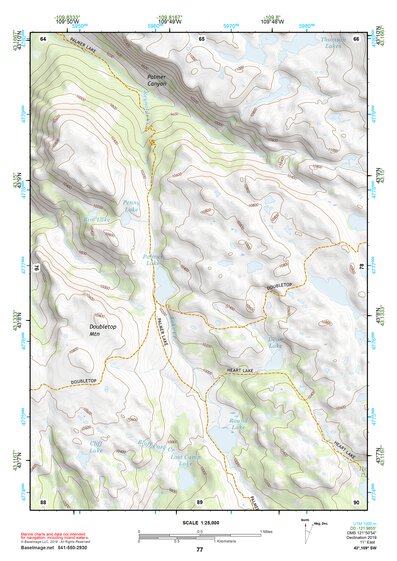 43109SW Page 77 Gannett Peak Topo Preview 1
