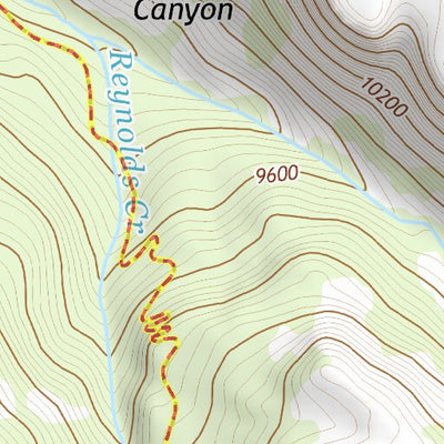 43109SW Page 77 Gannett Peak Topo Preview 3