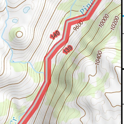 43109SW Page 78 Gannett Peak Topo Preview 3
