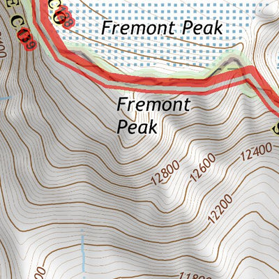 43109SW Page 82 Gannett Peak Topo Preview 3
