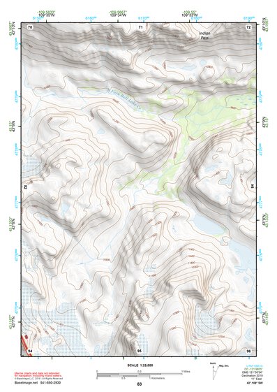 43109SW Page 83 Gannett Peak Topo Preview 1
